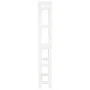 Estante de baño madera maciza de pino blanco 63x26x171 cm de vidaXL, Toalleros - Ref: Foro24-824659, Precio: 86,27 €, Descuen...