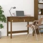Escritorio con cajones madera de pino marrón miel 100x50x78 cm de vidaXL, Escritorios - Ref: Foro24-824646, Precio: 130,53 €,...