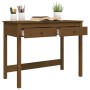 Escritorio con cajones madera de pino marrón miel 100x50x78 cm de vidaXL, Escritorios - Ref: Foro24-824646, Precio: 132,48 €,...