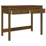 Escritorio con cajones madera de pino marrón miel 100x50x78 cm de vidaXL, Escritorios - Ref: Foro24-824646, Precio: 132,48 €,...