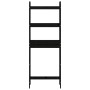 Estante de baño madera maciza de pino negro 63x26x171 cm de vidaXL, Toalleros - Ref: Foro24-824662, Precio: 87,06 €, Descuent...