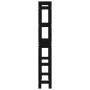 Estante de baño madera maciza de pino negro 63x26x171 cm de vidaXL, Toalleros - Ref: Foro24-824662, Precio: 87,06 €, Descuent...