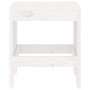 Taburetes de jardín 2 uds madera maciza pino blanco 40x36x45 cm en Sillas de jardín | Comprar online en Foru.es