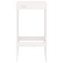 Taburetes de cocina 2 uds madera maciza pino blanco 40x36x75 cm en Sillas de jardín | Comprar online en Foru.es