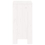 Taburetes de cocina 2 uds madera maciza pino blanco 40x36x75 cm en Sillas de jardín | Comprar online en Foru.es