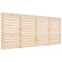 Cabecero de cama de pared madera maciza de pino 206x3x91,5 cm de vidaXL, Cabeceros y pies de cama - Ref: Foro24-824668, Preci...