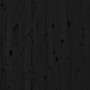 Cabecero de cama de pared madera maciza pino negro 96x3x91,5 cm de vidaXL, Cabeceros y pies de cama - Ref: Foro24-824677, Pre...