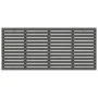 Gray pine solid wood wall bed headboard 206x3x91.5 cm by vidaXL, Headboards and footboards - Ref: Foro24-824670, Price: 119,5...