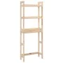 Estante de baño madera maciza de pino 63x26x171 cm de vidaXL, Toalleros - Ref: Foro24-824658, Precio: 69,93 €, Descuento: %