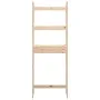 Estante de baño madera maciza de pino 63x26x171 cm de vidaXL, Toalleros - Ref: Foro24-824658, Precio: 69,93 €, Descuento: %