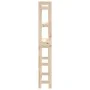 Estante de baño madera maciza de pino 63x26x171 cm de vidaXL, Toalleros - Ref: Foro24-824658, Precio: 69,93 €, Descuento: %