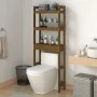 Estante de baño madera maciza de pino marrón miel 63x26x171 cm de vidaXL, Toalleros - Ref: Foro24-824661, Precio: 85,97 €, De...