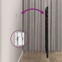 Cabecero de cama de pared madera maciza pino negro 106x3x91,5cm de vidaXL, Cabeceros y pies de cama - Ref: Foro24-824667, Pre...