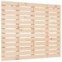 Cabecero de cama de pared madera maciza de pino 126x3x91,5 cm de vidaXL, Cabeceros y pies de cama - Ref: Foro24-824678, Preci...