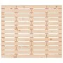 Cabecero de cama de pared madera maciza de pino 126x3x91,5 cm de vidaXL, Cabeceros y pies de cama - Ref: Foro24-824678, Preci...