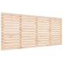 Cabecero de cama de pared madera maciza de pino 156x3x91,5 cm de vidaXL, Cabeceros y pies de cama - Ref: Foro24-824688, Preci...