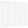 Cabecero cama de pared madera maciza pino blanco 81x3x91,5 cm de vidaXL, Cabeceros y pies de cama - Ref: Foro24-824694, Preci...