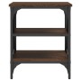 Mesas auxiliares 2 uds madera color marrón roble 40x42x50 cm en Mesas auxiliares | Comprar online en Foru.es