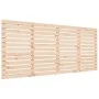 Cabecero de cama de pared madera maciza de pino 166x3x91,5 cm de vidaXL, Cabeceros y pies de cama - Ref: Foro24-824698, Preci...