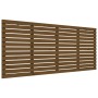 Cabecero cama pared madera maciza pino marrón miel 166x3x91,5cm de vidaXL, Cabeceros y pies de cama - Ref: Foro24-824701, Pre...