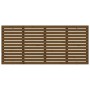 Cabecero cama pared madera maciza pino marrón miel 166x3x91,5cm de vidaXL, Cabeceros y pies de cama - Ref: Foro24-824701, Pre...