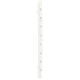 Cabecero de cama de pared madera maciza pino blanco 106x3x63 cm de vidaXL, Cabeceros y pies de cama - Ref: Foro24-824714, Pre...