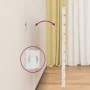 Cabecero de cama de pared madera maciza pino blanco 106x3x63 cm de vidaXL, Cabeceros y pies de cama - Ref: Foro24-824714, Pre...