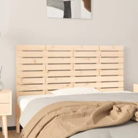 Wandbett-Kopfteil aus massivem Kiefernholz, 146 x 3 x 63 cm von vidaXL, Kopf- und Fußteile - Ref: Foro24-824733, Preis: 58,99...