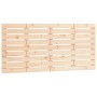 Cabecero de cama de pared madera maciza de pino 146x3x63 cm de vidaXL, Cabeceros y pies de cama - Ref: Foro24-824733, Precio:...