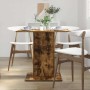 Mesa de comedor madera contrachapada roble ahumado 80x80x75 cm en Mesas de comedor | Comprar online en Foru.es