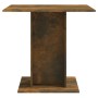 Mesa de comedor madera contrachapada roble ahumado 80x80x75 cm en Mesas de comedor | Comprar online en Foru.es