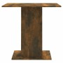 Mesa de comedor madera contrachapada roble ahumado 80x80x75 cm en Mesas de comedor | Comprar online en Foru.es