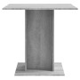Mesa de comedor madera contrachapada gris Sonoma 80x80x75 cm en Mesas de comedor | Comprar online en Foru.es