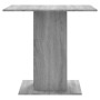 Mesa de comedor madera contrachapada gris Sonoma 80x80x75 cm en Mesas de comedor | Comprar online en Foru.es