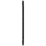Cabecero cama de pared madera maciza pino negro 141x3x91,5 cm de vidaXL, Cabeceros y pies de cama - Ref: Foro24-824712, Preci...