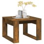 Mesa auxiliar madera contrachapada roble ahumado 50x50x35 cm en Mesas de centro | Comprar online en Foru.es