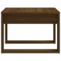 Mesa auxiliar madera contrachapada marrón roble 50x50x35 cm en Mesas de centro | Comprar online en Foru.es