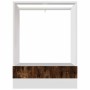 Mueble para horno "Riga" roble ahumado 60x46x81,5 cm madera de ingeniería en Armarios de cocina | Comprar online en Foru.es