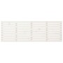 Cabecero de cama de pared madera maciza pino blanco 206x3x63 cm de vidaXL, Cabeceros y pies de cama - Ref: Foro24-824719, Pre...