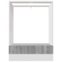 Mueble para horno "Riga" gris Sonoma 60x46x81,5 cm madera de ingeniería en Armarios de cocina | Comprar online en Foru.es