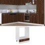 Mueble para horno "Riga" roble marrón 60x46x81,5 cm madera de ingeniería en Armarios de cocina | Comprar online en Foru.es
