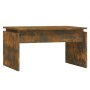 Mesa de centro madera contrachapada roble ahumado 68x50x38 cm en Mesas de centro | Comprar online en Foru.es