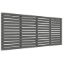 Cabecero de cama de pared madera maciza pino gris 166x3x91,5 cm de vidaXL, Cabeceros y pies de cama - Ref: Foro24-824700, Pre...