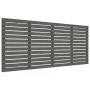 Wandbett-Kopfteil aus massivem Kiefernholz in Grau, 166 x 3 x 91,5 cm von vidaXL, Kopf- und Fußteile - Ref: Foro24-824700, Pr...