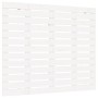 Cabecero cama de pared madera maciza pino blanco 141x3x91,5 cm de vidaXL, Cabeceros y pies de cama - Ref: Foro24-824709, Prec...