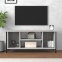 Mueble para TV madera contrachapada gris Sonoma 102x35x45 cm en Muebles TV | Comprar online en Foru.es