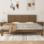 Solid pine wood wall bed headboard honey brown 166x3x63 cm by vidaXL, Headboards and footboards - Ref: Foro24-824751, Price: ...