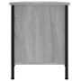 Mueble TV con puertas contrachapada gris Sonoma 102x35x45 cm en Muebles TV | Comprar online en Foru.es