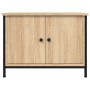 Mueble de TV con puertas roble Sonoma 60x35x45 cm madera de ingeniería en Muebles TV | Comprar online en Foru.es