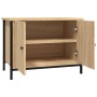 Mueble de TV con puertas roble Sonoma 60x35x45 cm madera de ingeniería en Muebles TV | Comprar online en Foru.es